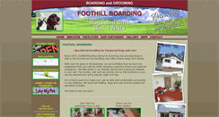 Desktop Screenshot of foothillboarding.com